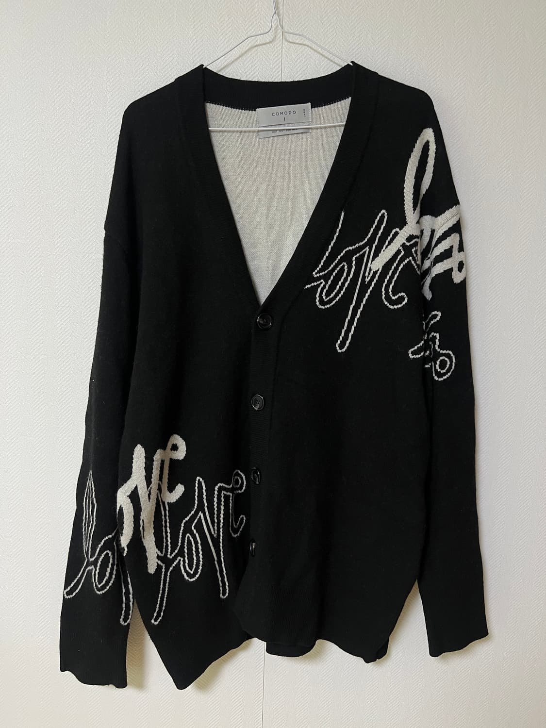 코모도 러브 캐시미어 혼방 가디건 L 상품이미지1