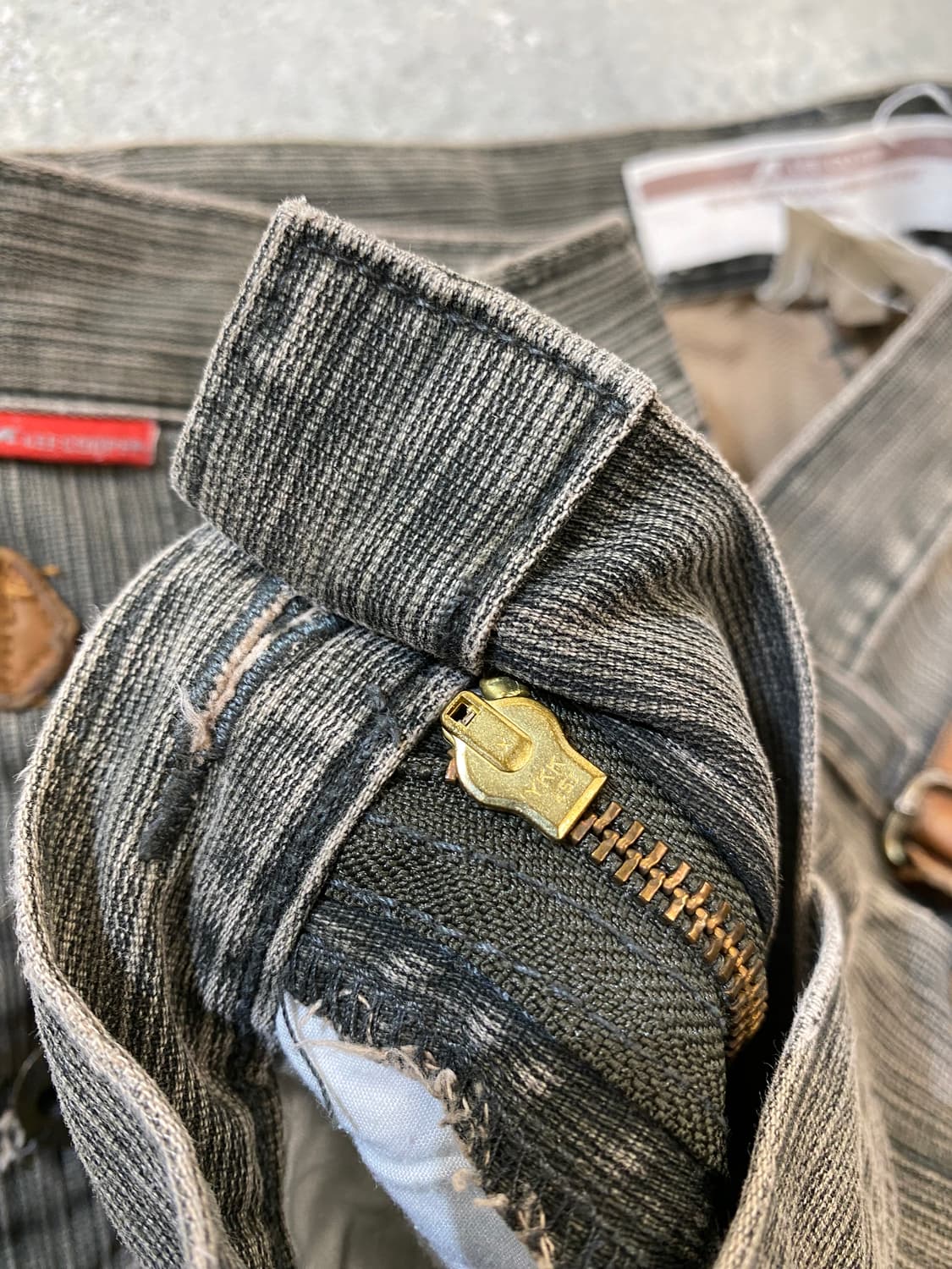 [32] Lee Cooper 리 쿠퍼 아메카지 데님 퍼티그 팬츠 상품이미지5