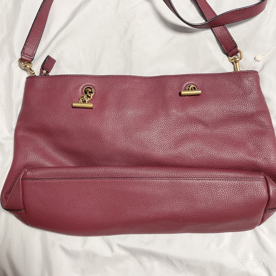 토리버치 숄더 크로스백 버건디 상품이미지6