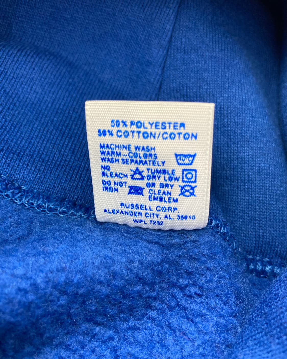 80s Russell Hoodie (blue) 상품이미지4