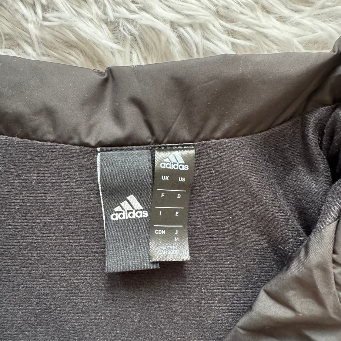 ADIDAS 일본빈티지 나일론 바람막이 미사용 아디다스바람막이 m 42 상품이미지4