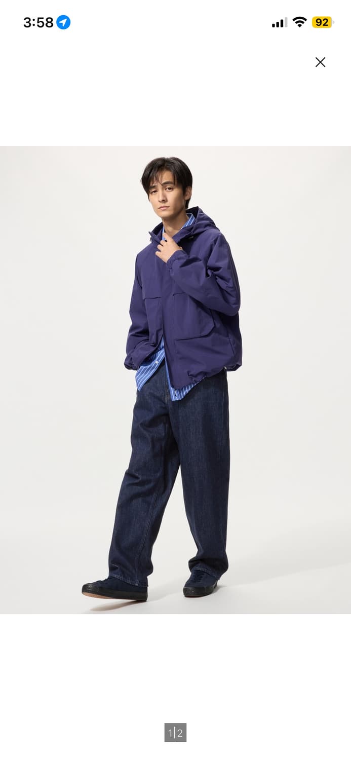 유니클로 와이드 스트레이트 진 32 상품이미지1