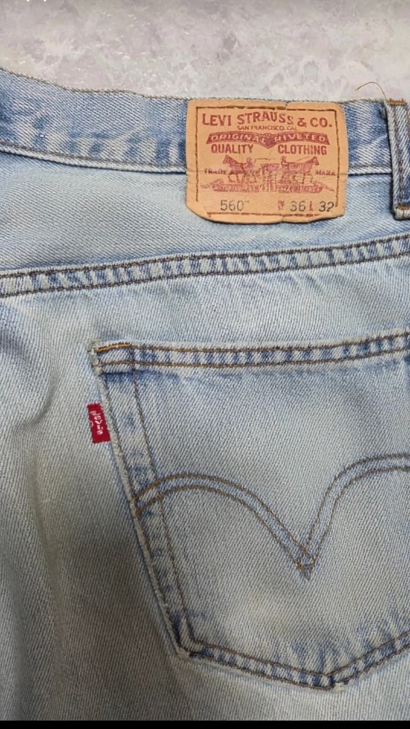 리바이스 560 W36 L32 상품이미지5