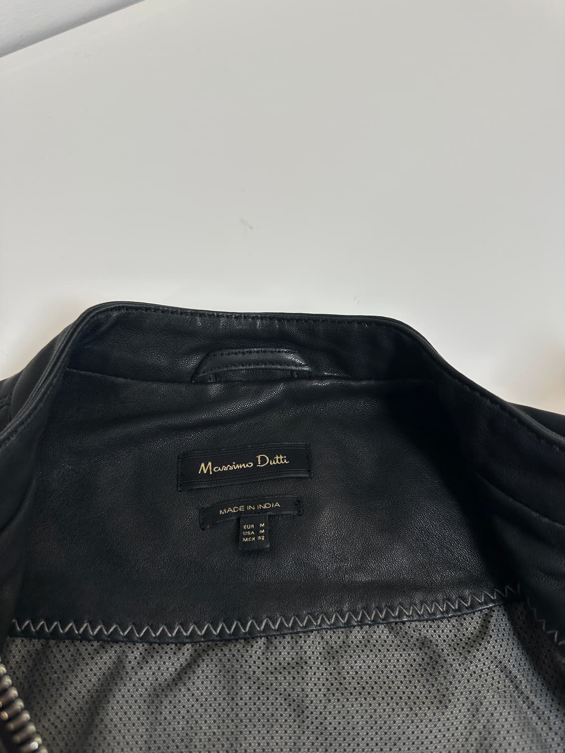 마시모두띠 양가죽 지퍼 자켓  상품이미지4