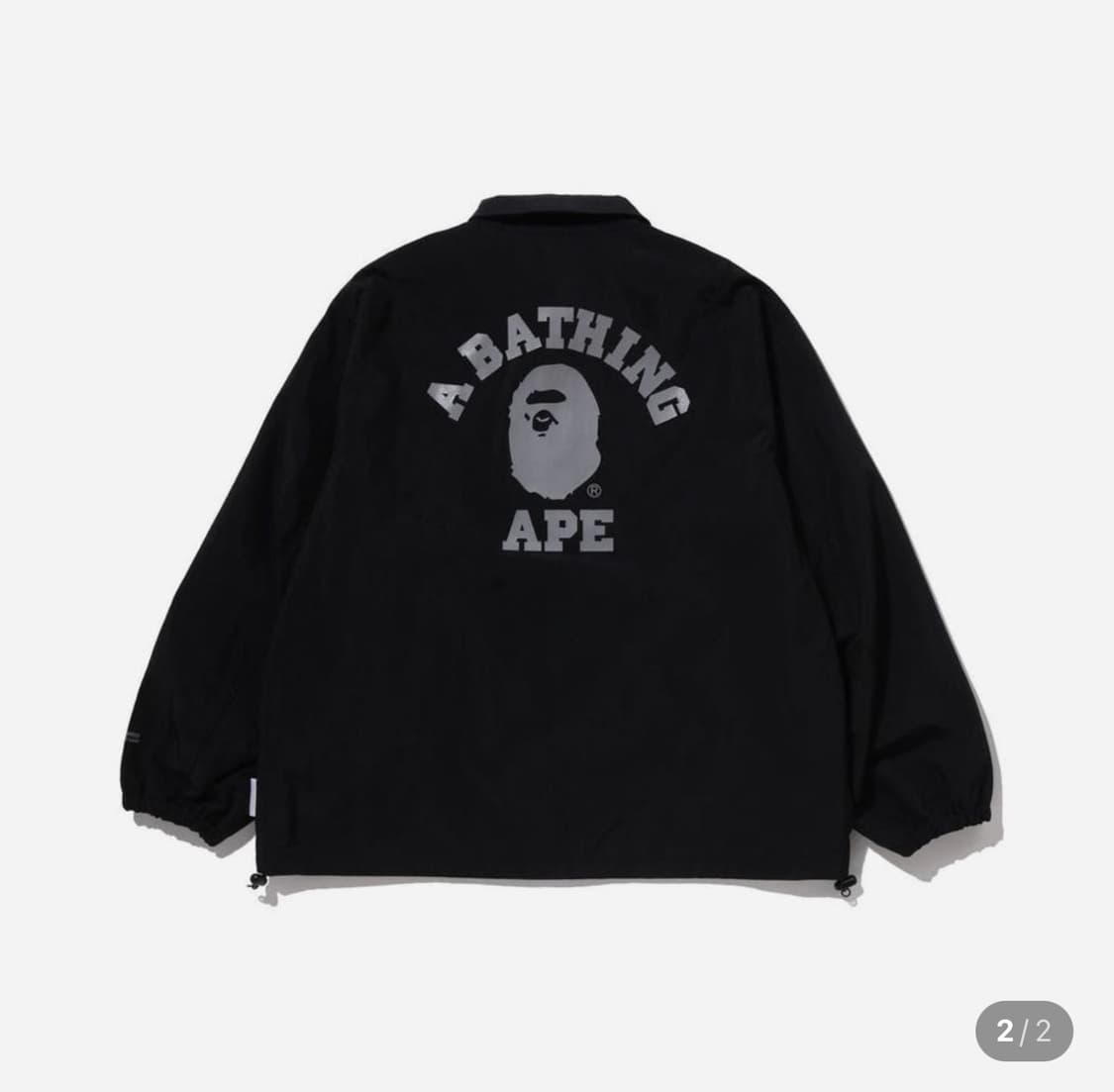 베이프 고어텍스 윈드 스토퍼 컬리지 코치 자켓 M 사이즈 상품이미지2