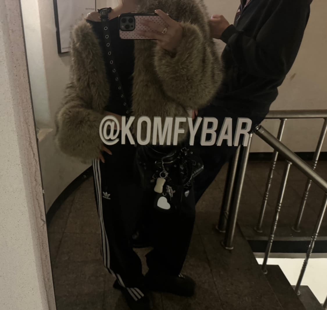 오데스 아멜리아 퍼 자켓 AMELIA FUR JK - 베이지 상품이미지2