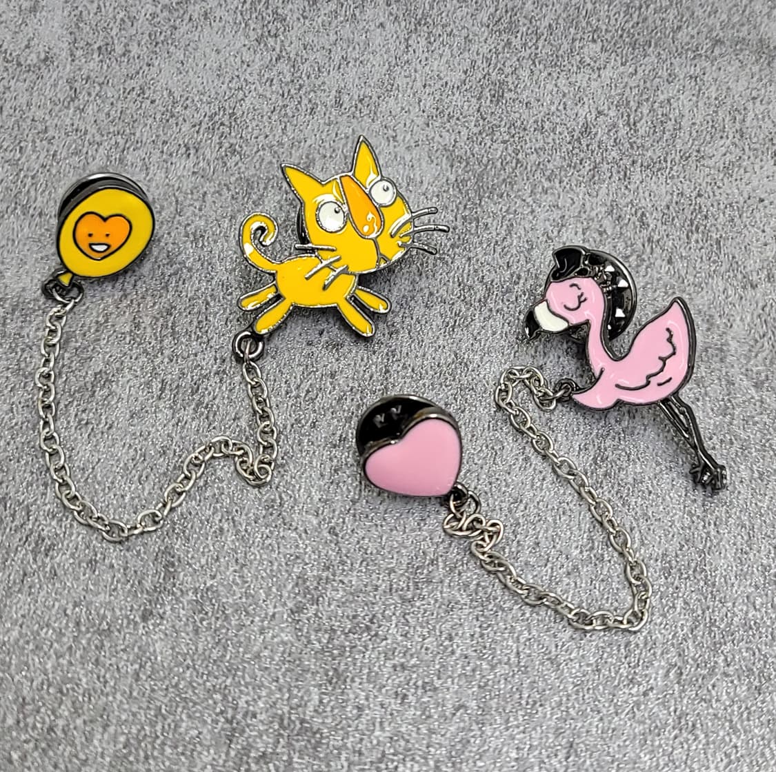 pin chain badge set 상품이미지1