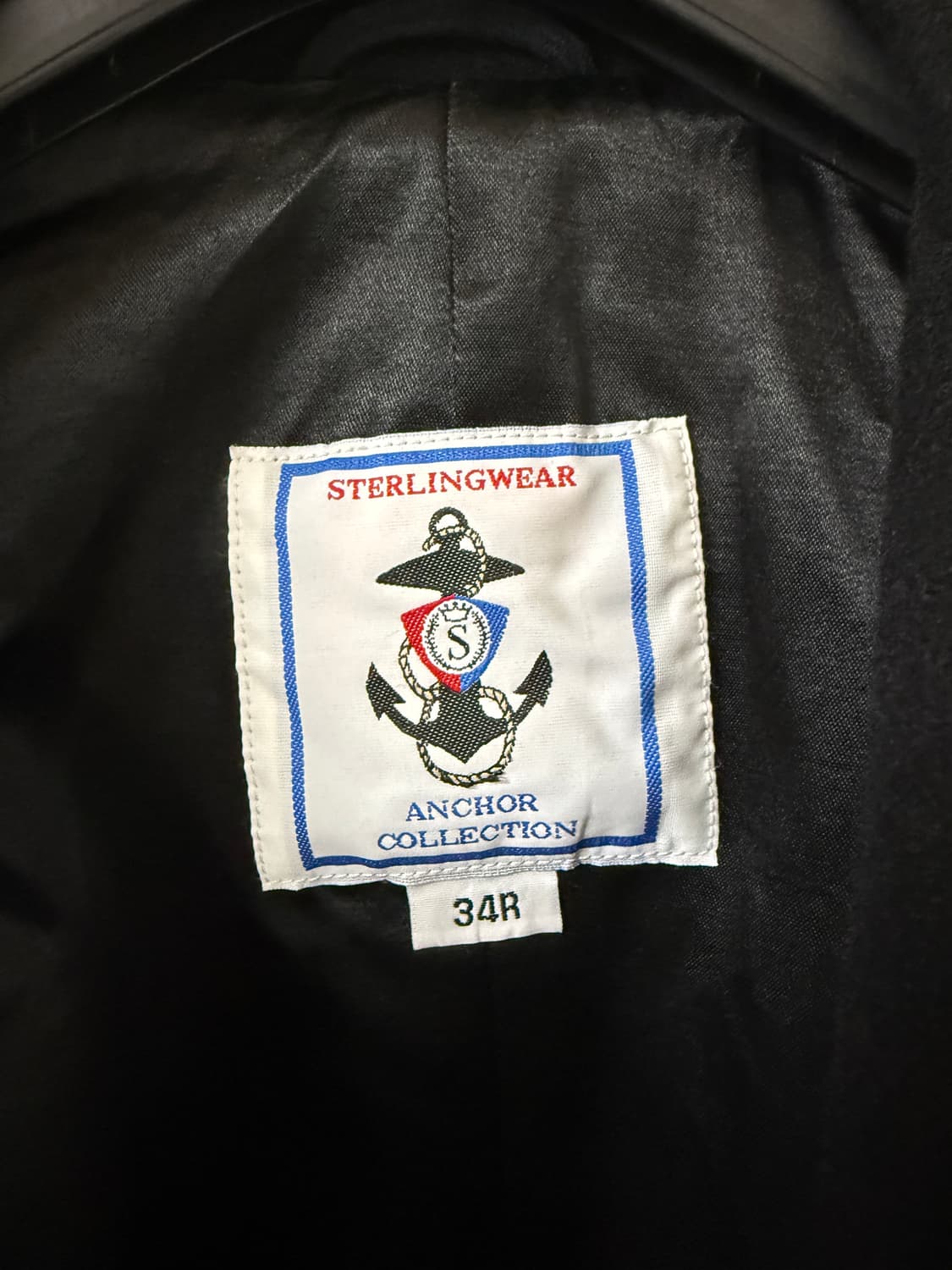 Sterling wear navy pea coat 상품이미지4