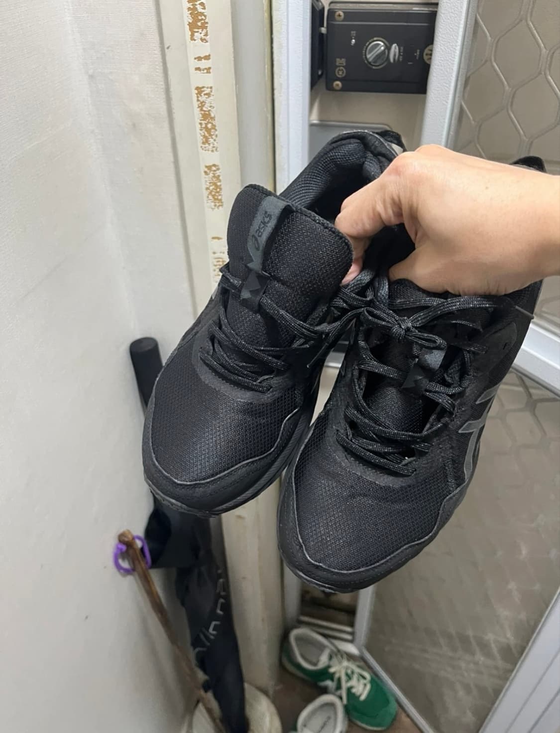 아식스 젤 벤쳐 10 블랙 280 상품이미지2