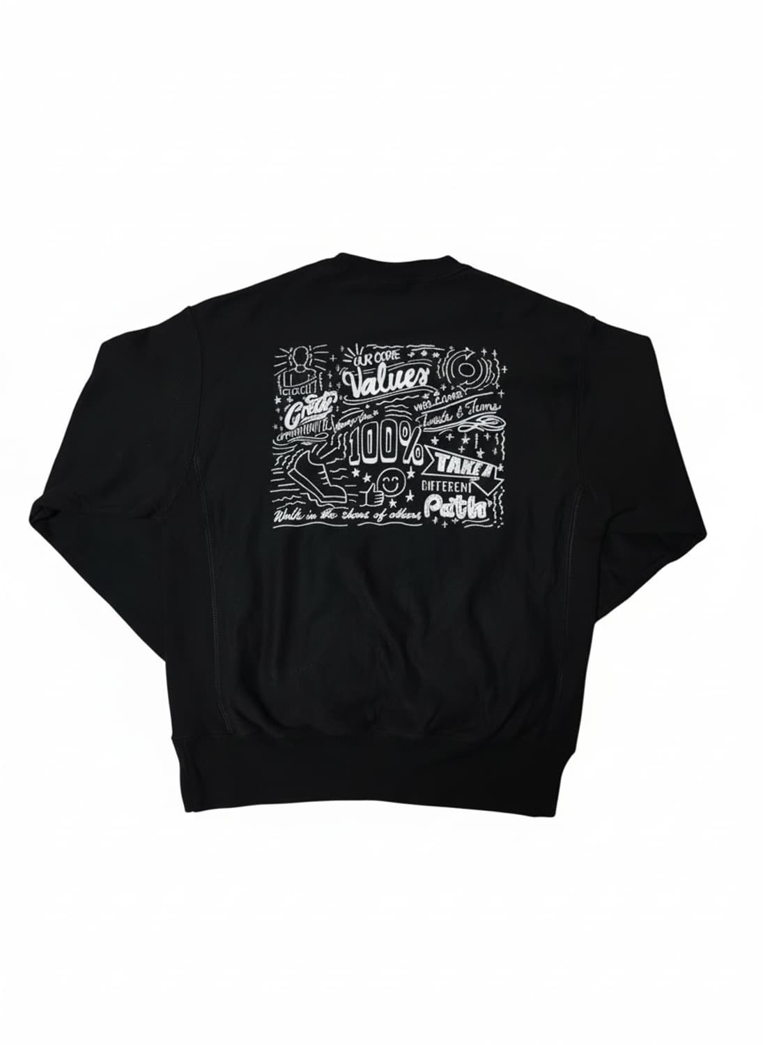 챔피온 리버스 위브 맨투맨 블랙 M 상품이미지5