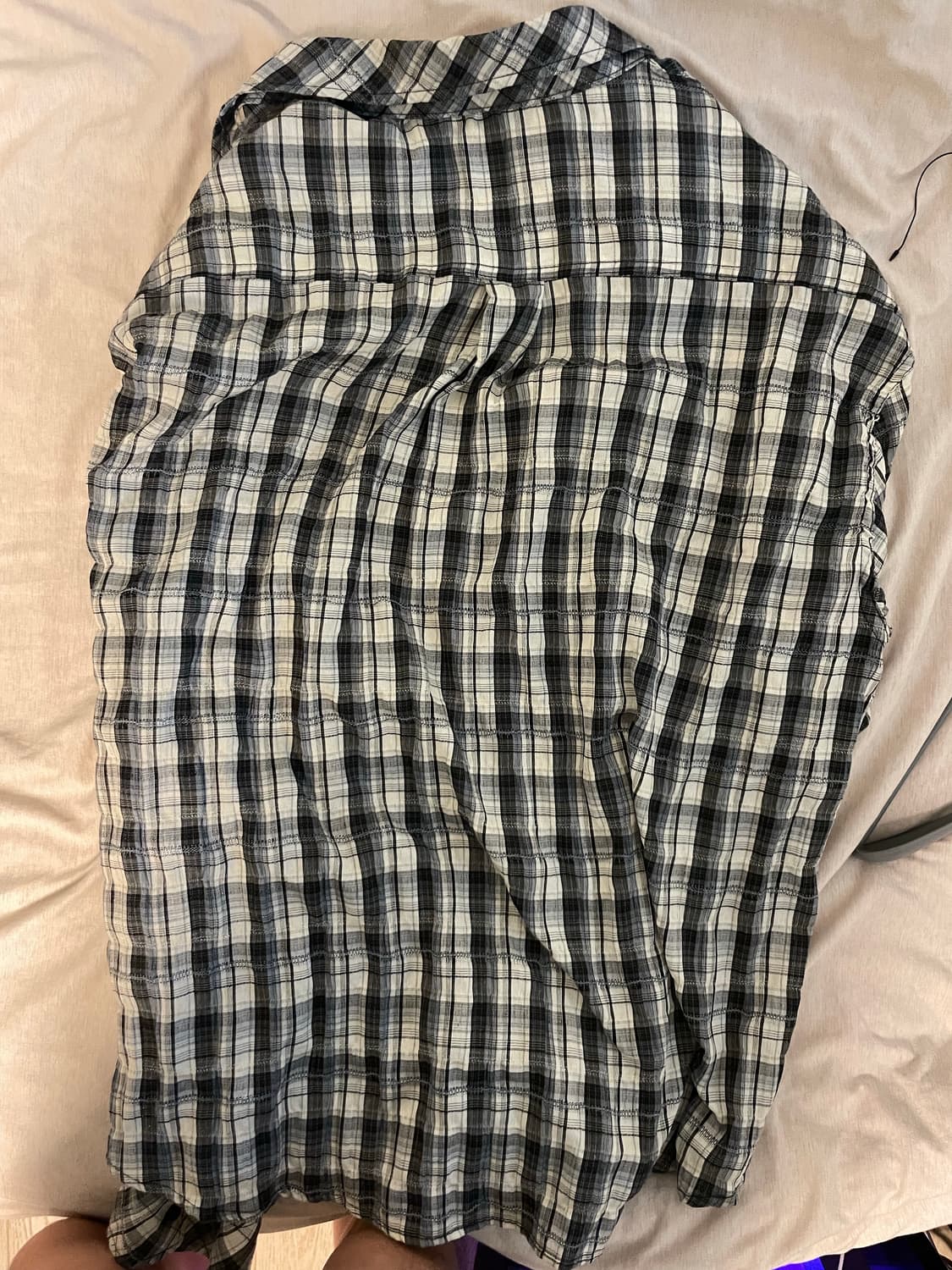 언더마이키 Mu. 36 체크 셔츠 상품이미지2