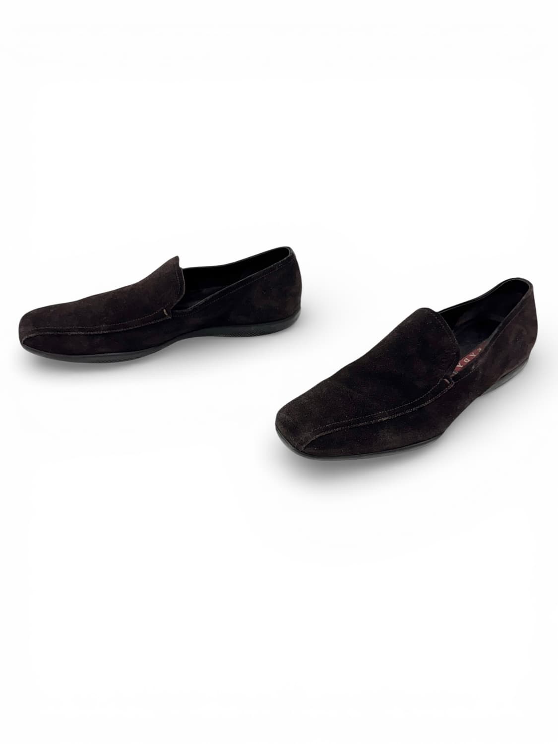 Prada 90s square Suede Loafer 상품이미지4