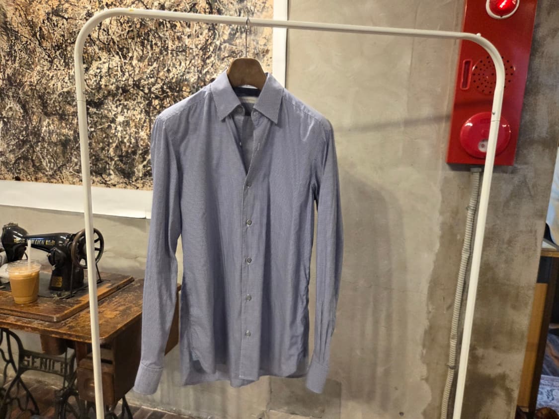 에르메네질도 제냐 깅엄체크 셔츠 상품이미지7