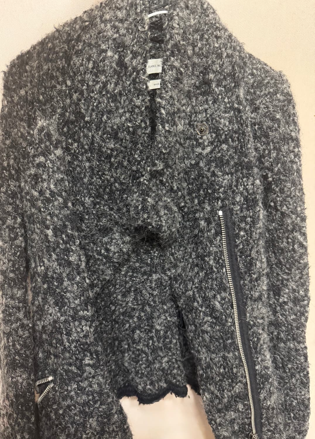 이자벨마랑 부클니트자켓 36사이즈  상품이미지1