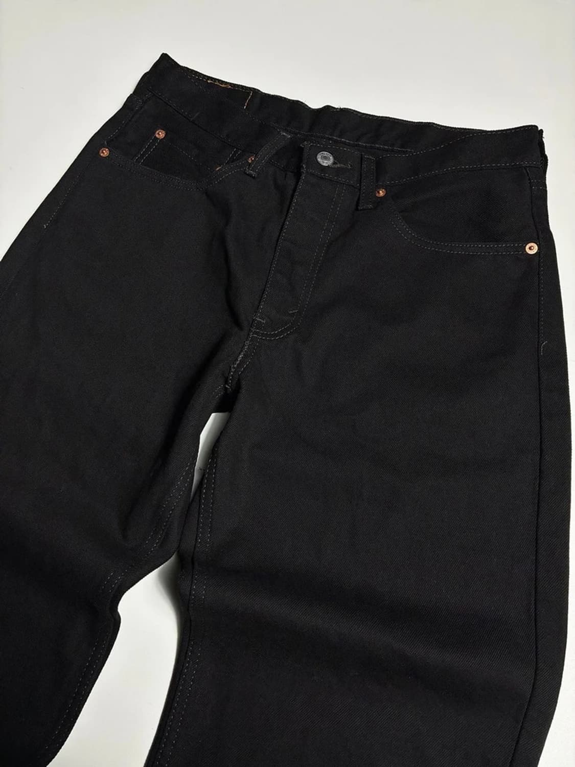 리바이스 00's 550 릴렉스 블랙 데님 팬츠 R1719 상품이미지2