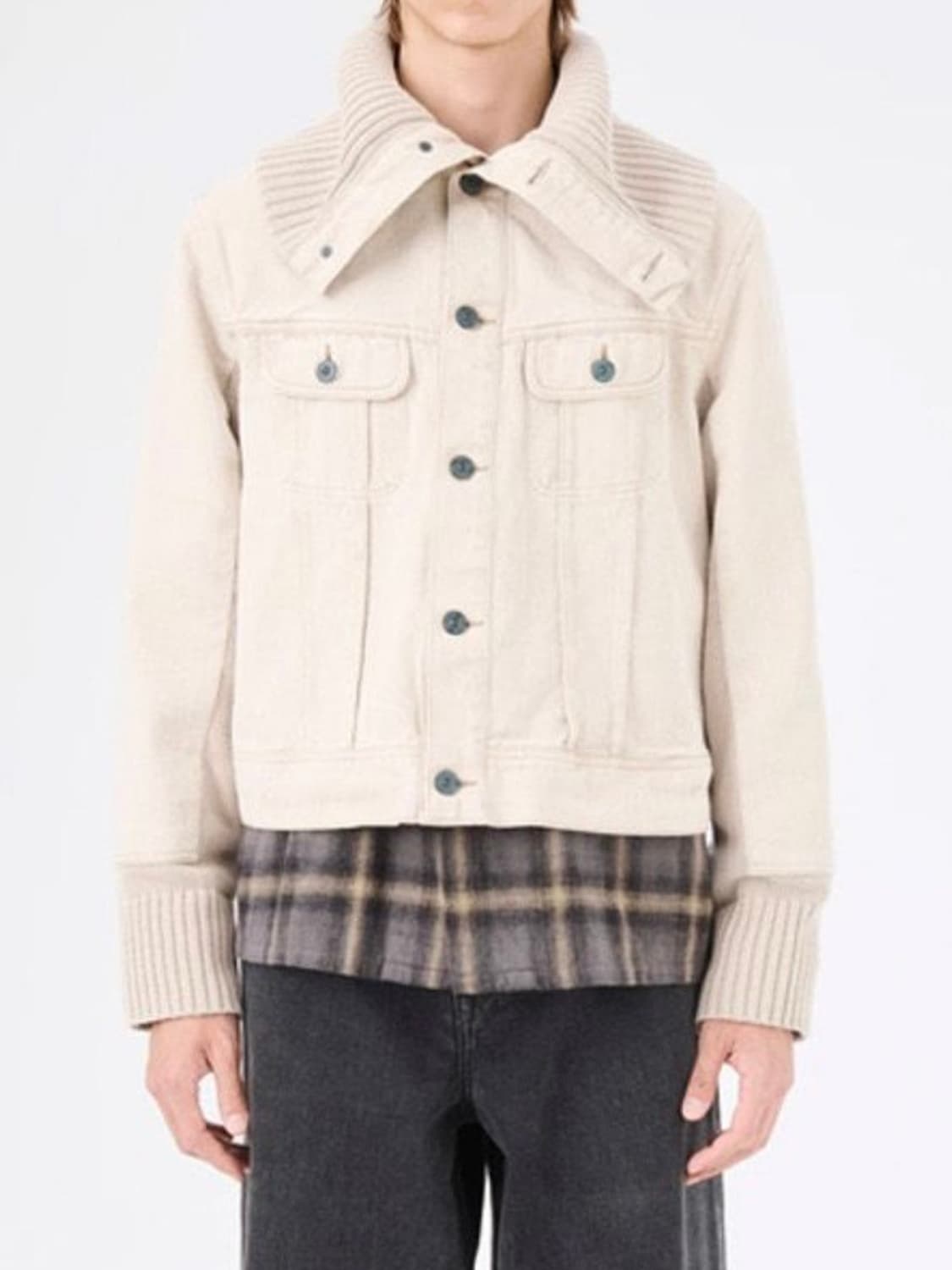 아워레가시 퓨즈 자켓 고스트 아틱 워시 데님 48 사이즈 상품이미지1