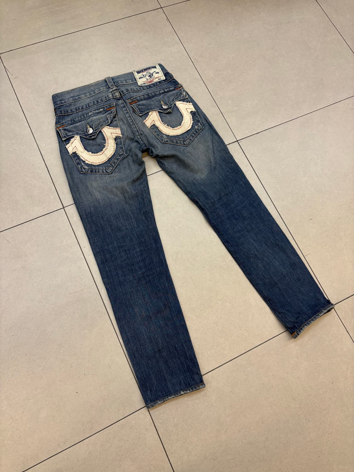 트루릴리전 월드투어 스트레이트 데님 상품이미지2