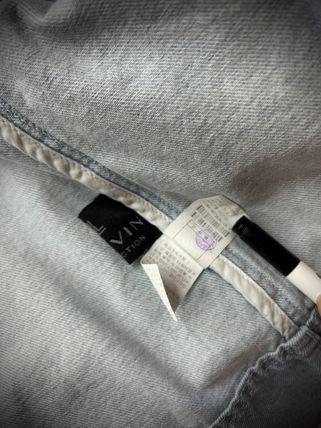 랑방 컬렉션 데님 자켓(호칭88/55~66가능) 상품이미지7