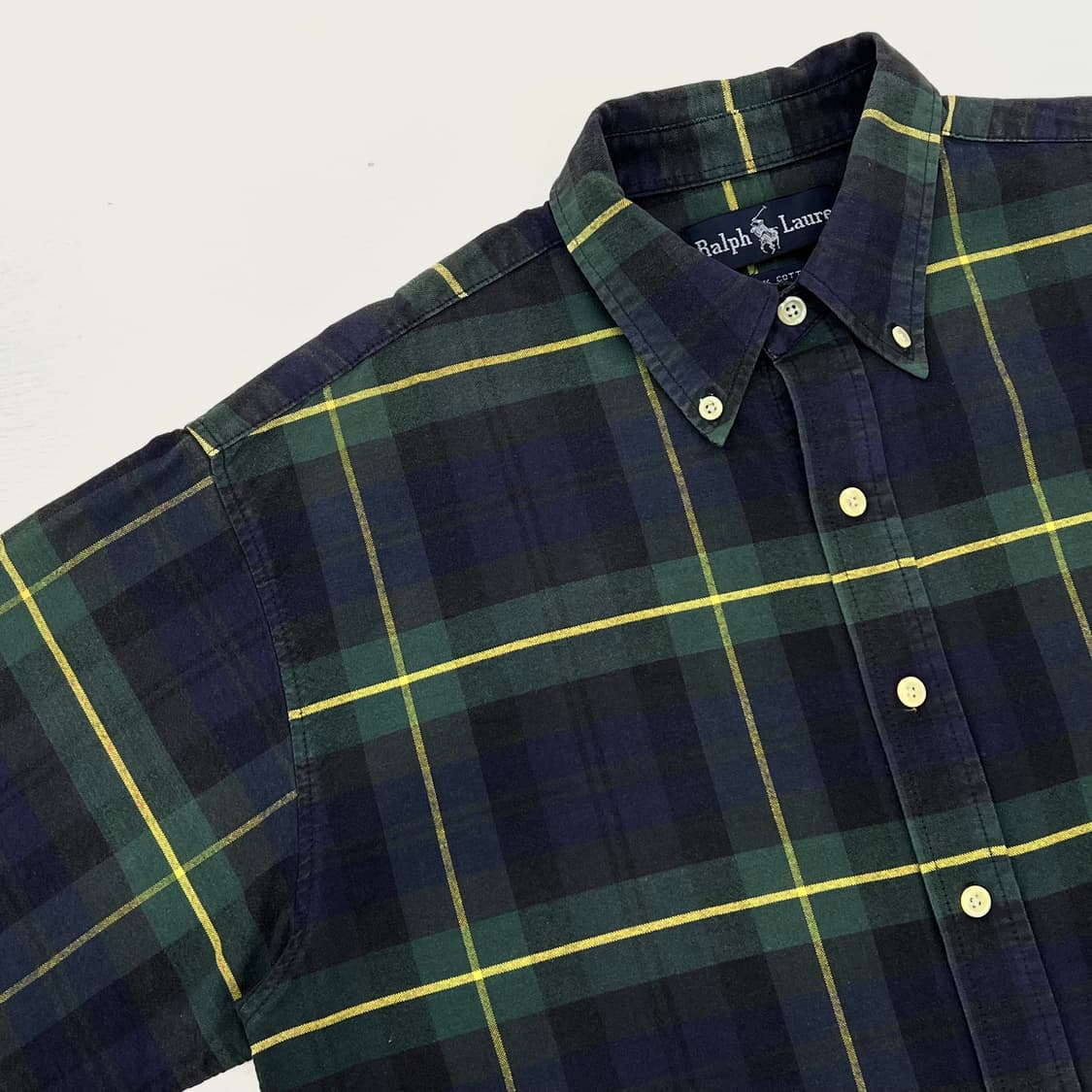 폴로 랄프로렌 빈티지 체크 셔츠 L 상품이미지3