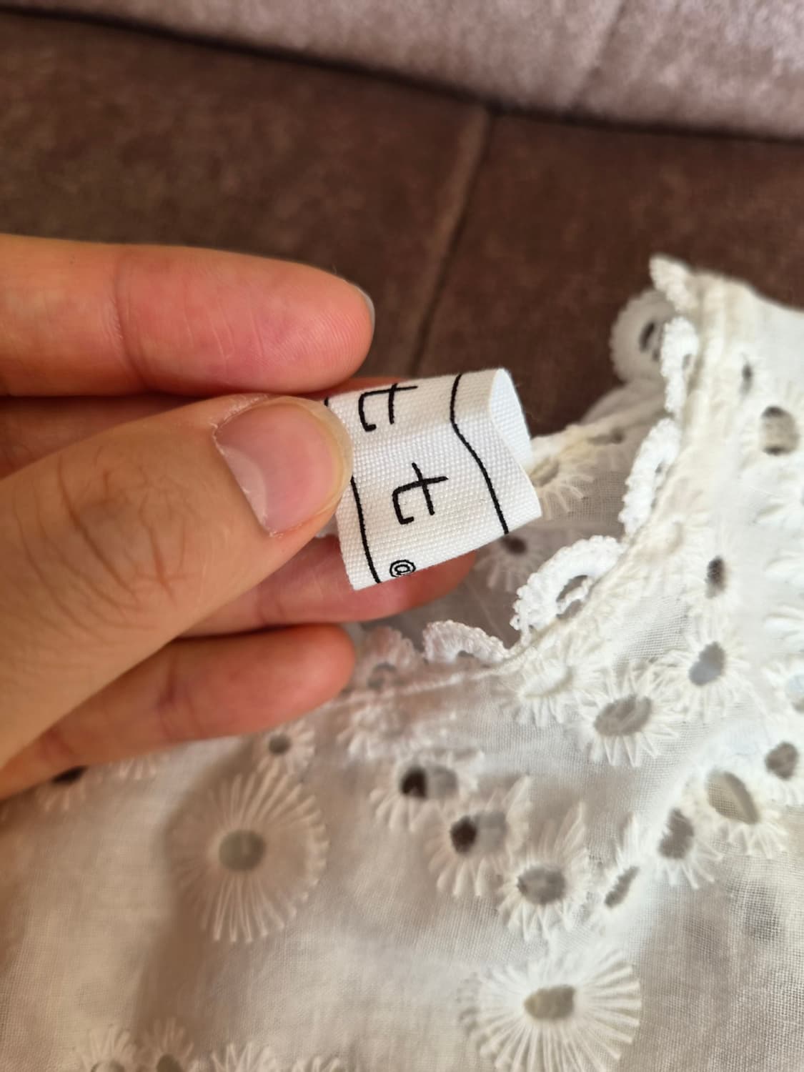 TT 여성 레이스펀칭루즈핏원피스 FREE 상품이미지8