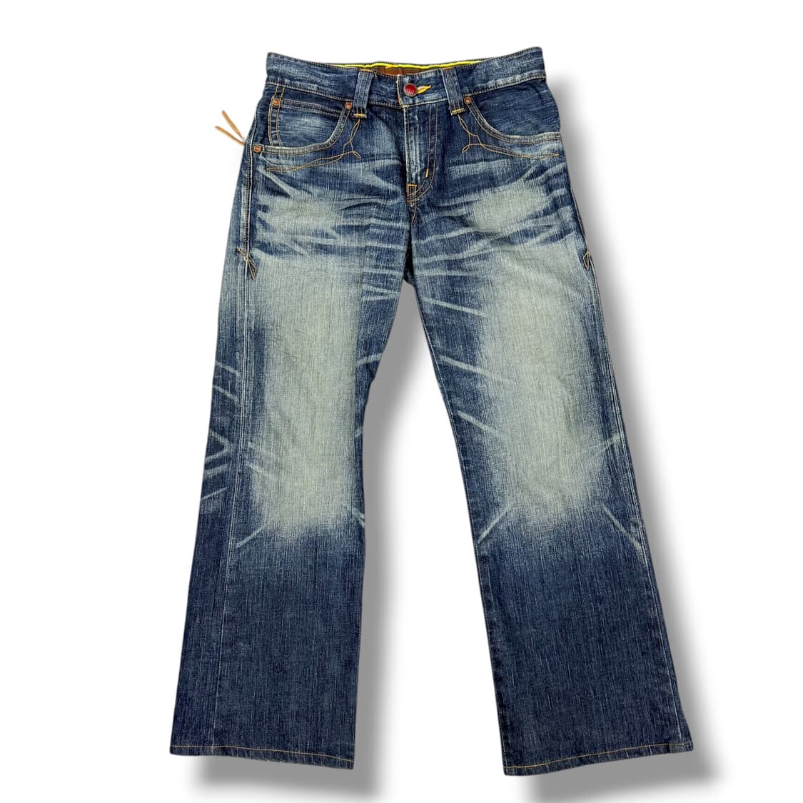 에드윈 503 세미부츠컷 데님 워싱팬츠 상품이미지2