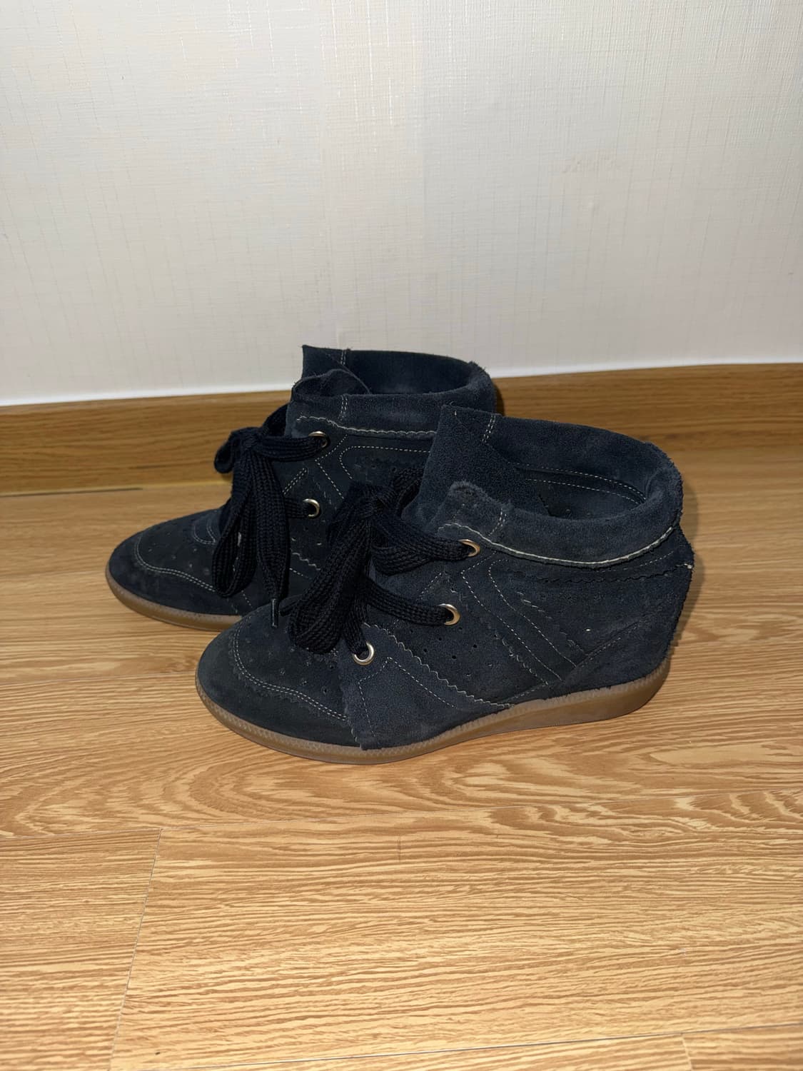 이자벨마랑 바비 하이탑 스니커즈 블랙 36 (230) 상품이미지3