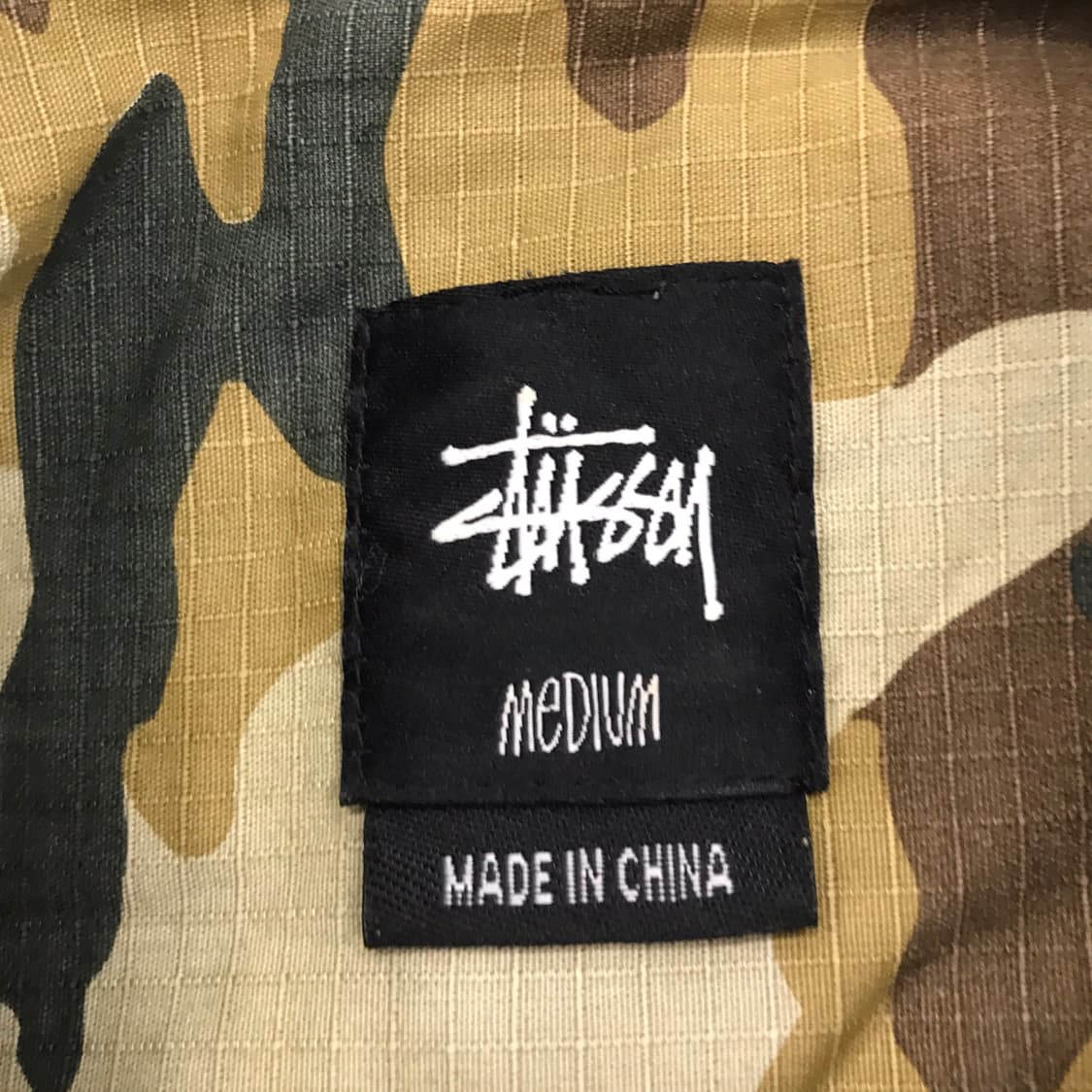 스투시 STUSSY 립스탑 카모셔츠 [M] 상품이미지5