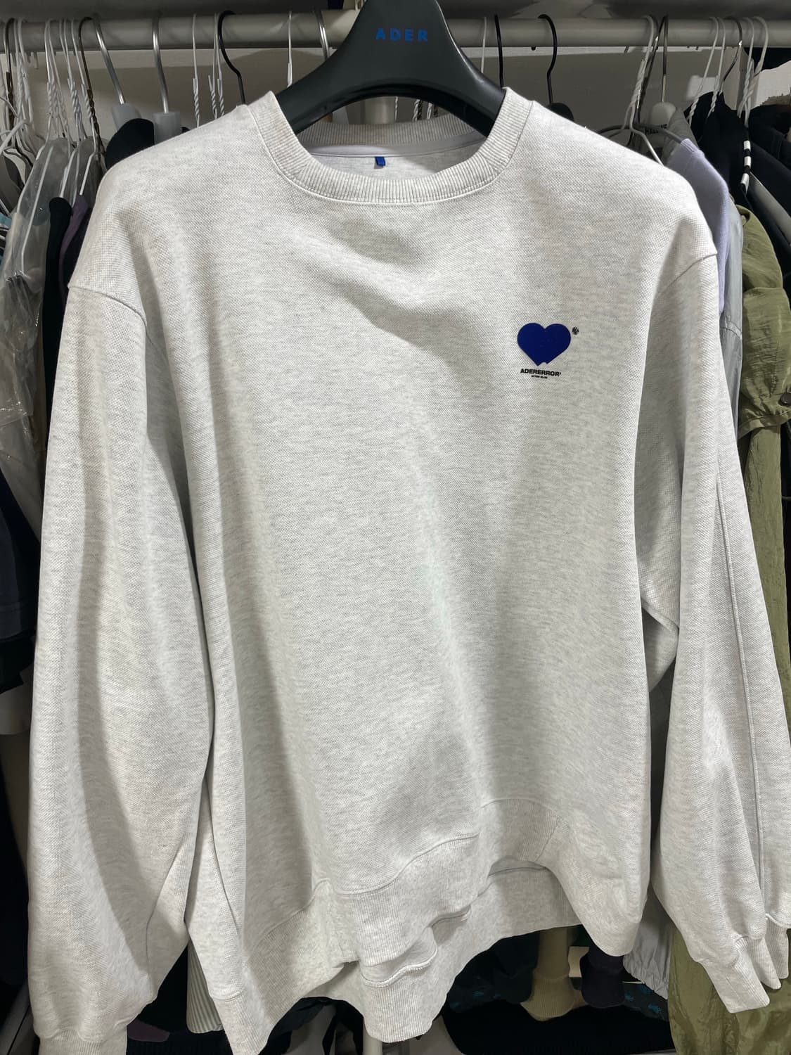 아더에러 트윈로고 맨투맨 A2 상품이미지1