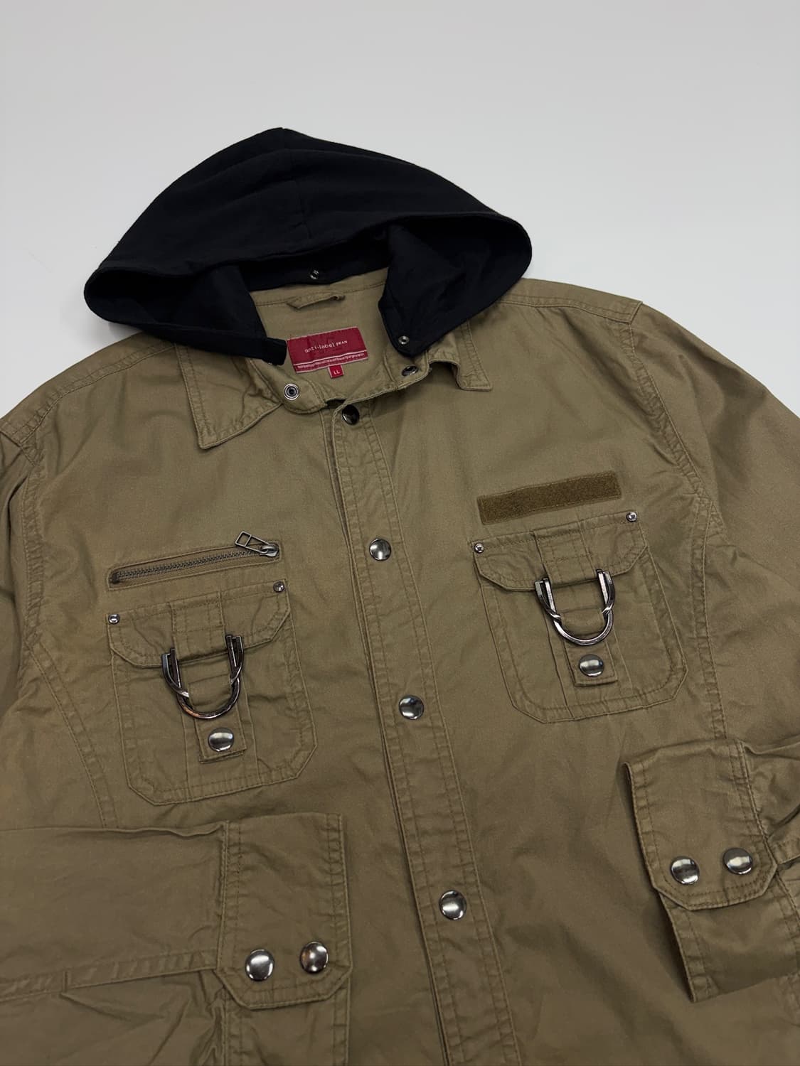 JPN Anti-label Jean 안티레이블진 펑크 워크웨어 후드 셔츠 상품이미지6