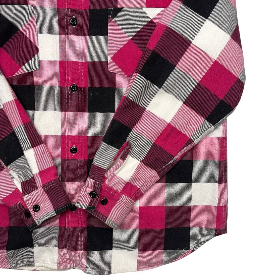 스투시 써멀 플레이드 체크 셔츠 자켓 L 상품이미지3