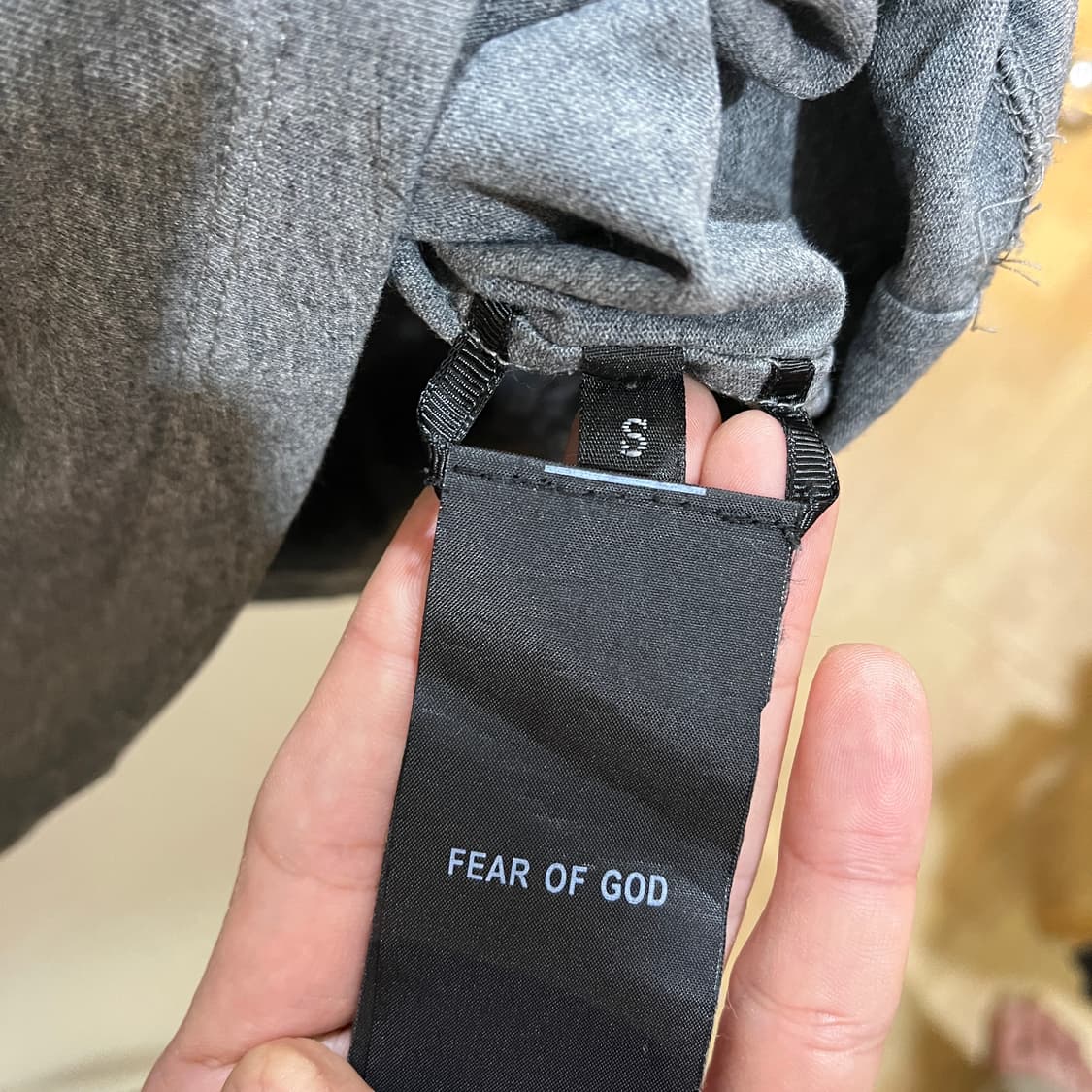 (오버핏 S) 피어오브갓 6TH 리플렉티브 반팔 티셔츠 상품이미지3