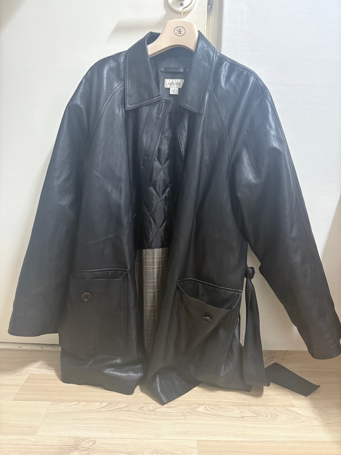 시엔느 레더자켓 상품이미지2