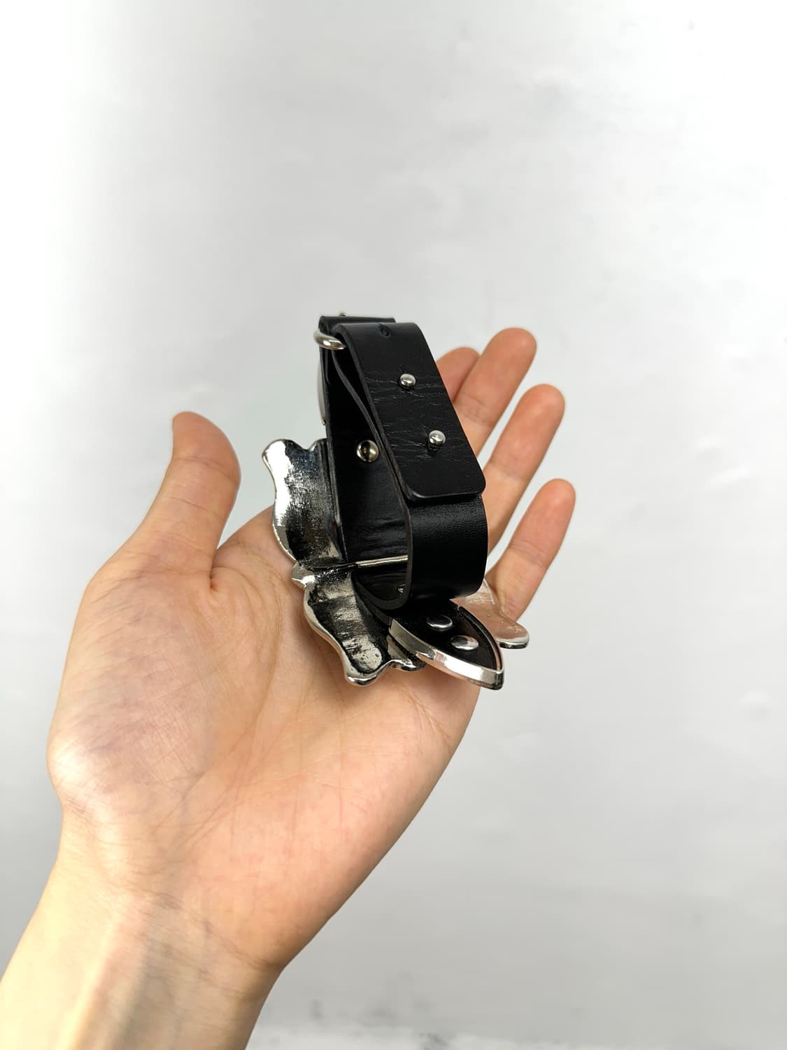 Toga Pulla Western Buckle Leather Bracel 상품이미지4