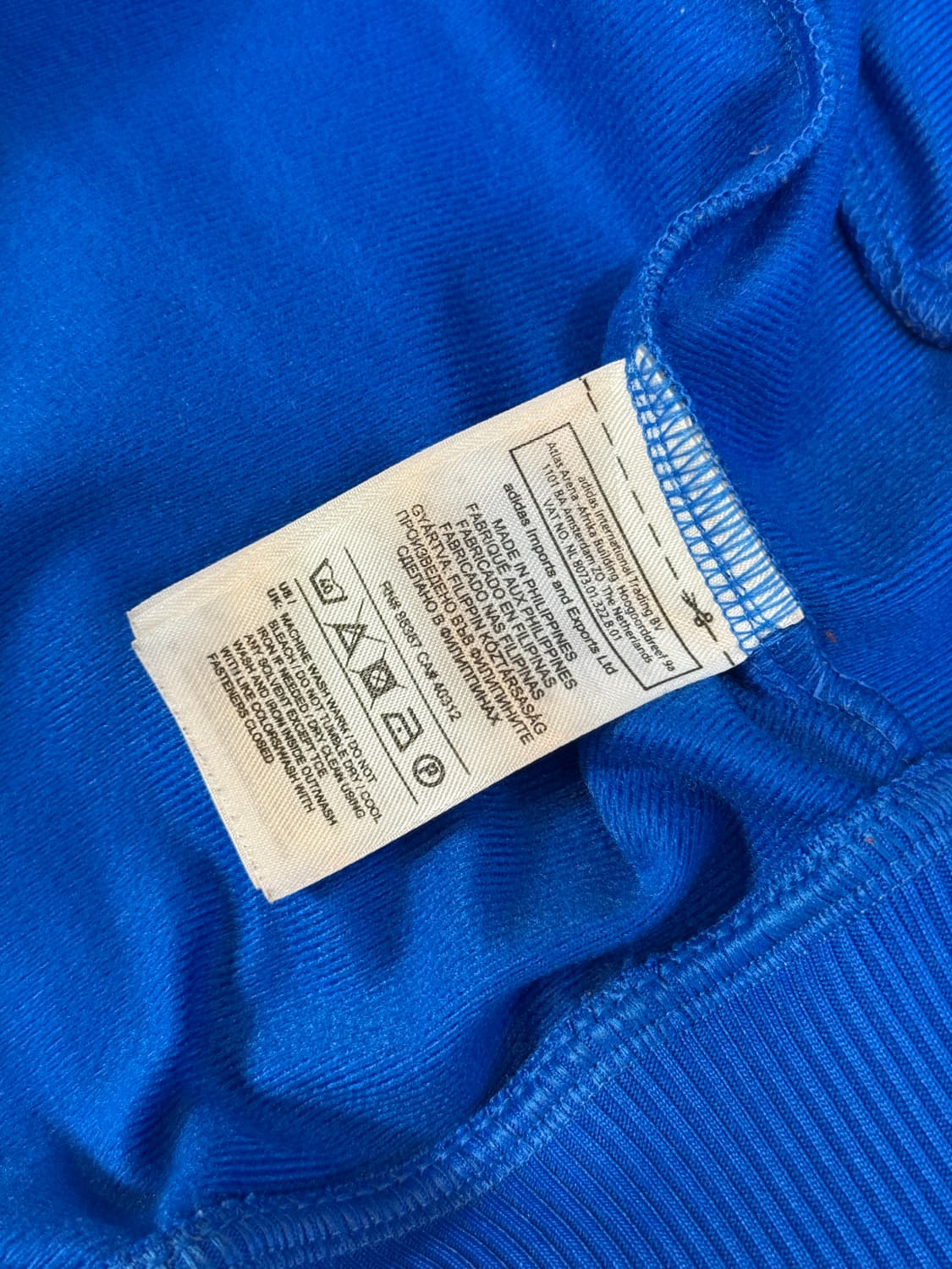 아디다스 트랙탑 블루레몬 상품이미지4