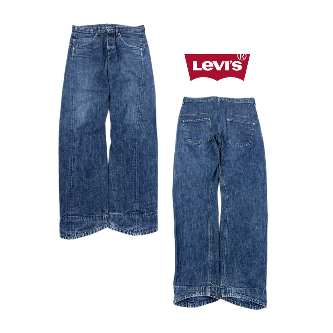 리바이스 엔진 엔지니어드 워싱 데님팬츠 상품이미지1