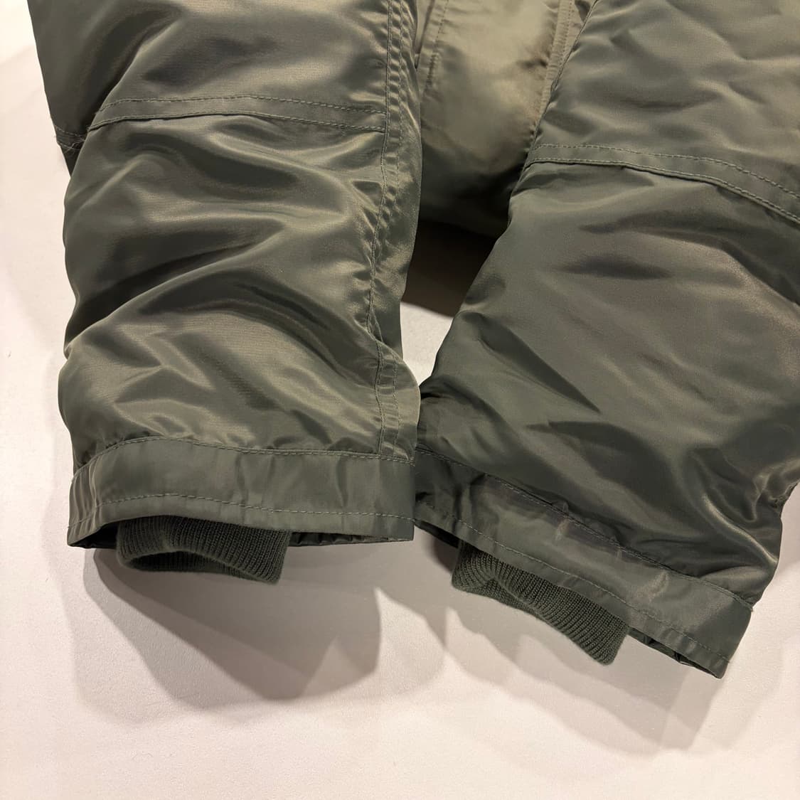 [L] 프리즘웍스 N3B 후드 야상 점퍼 카키색 C318 상품이미지5