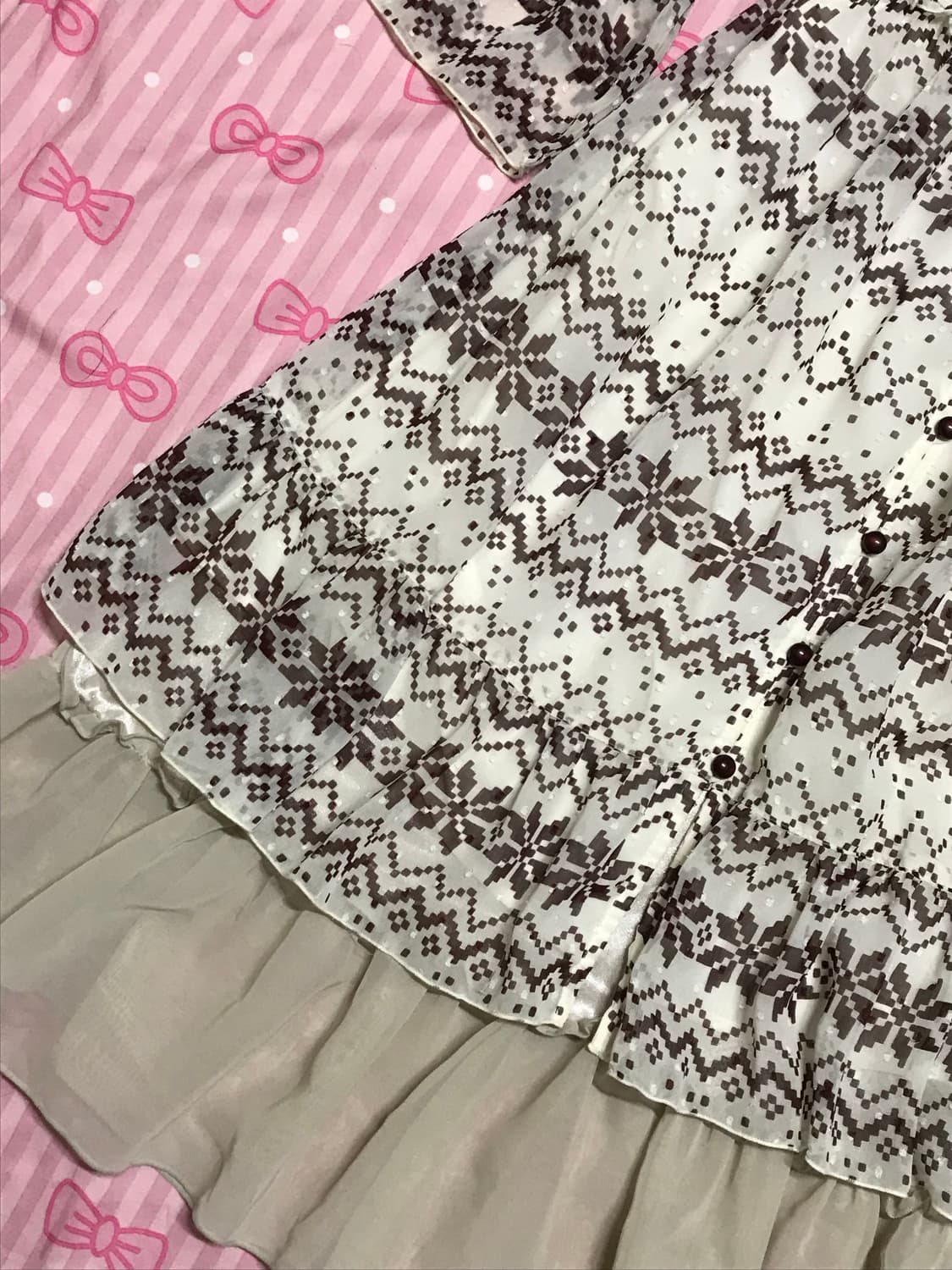 Lest rose 눈꽃 ops set 모리 페어리 상품이미지4