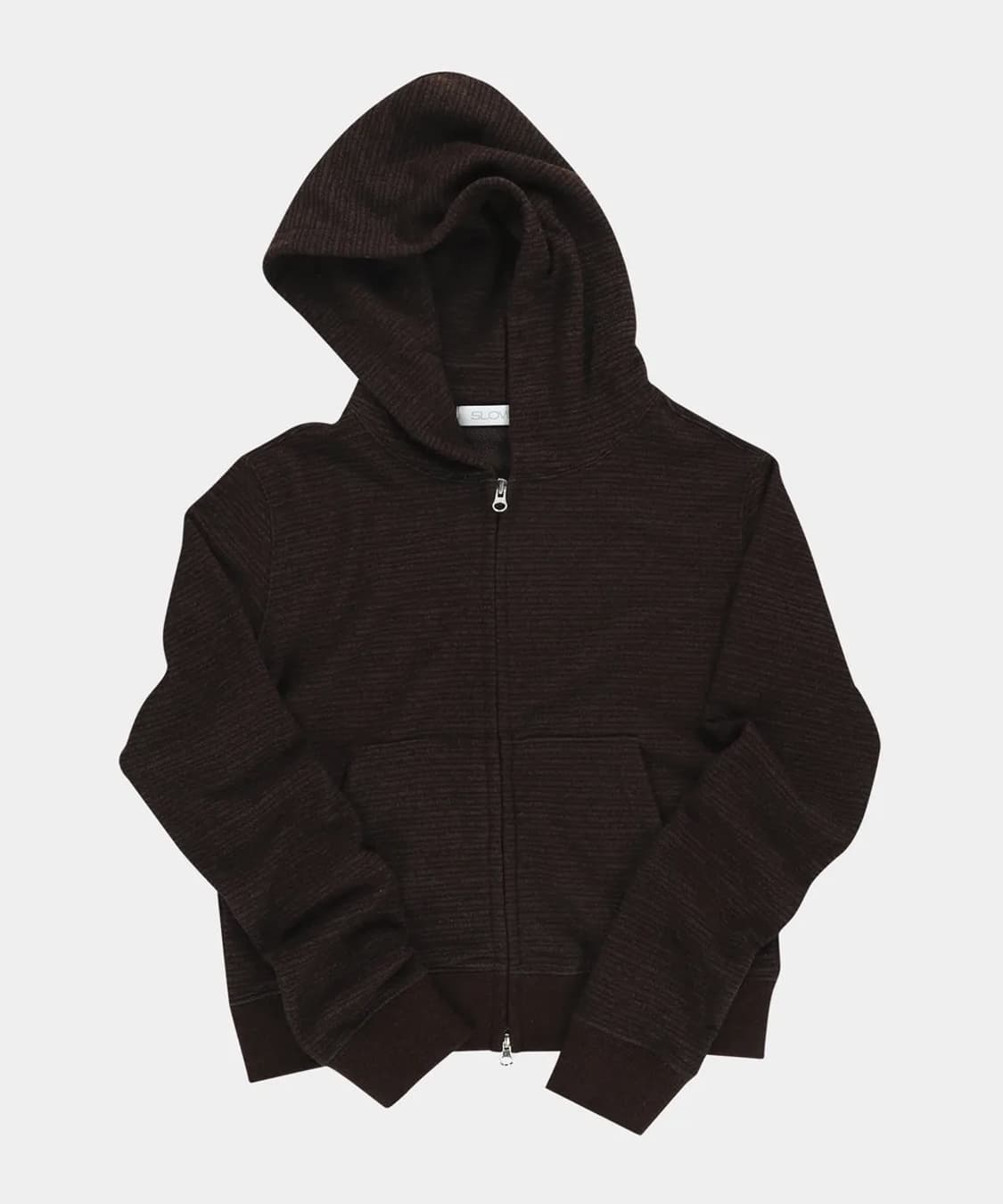 [새상품] 슬로우애시드 우먼스 부클 스트라이프 후드집업 상품이미지2