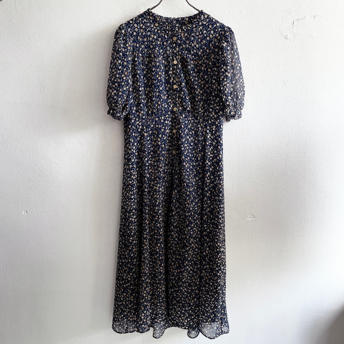 22SS 써스데이아일랜드 패턴 풀오픈 원피스 상품이미지6