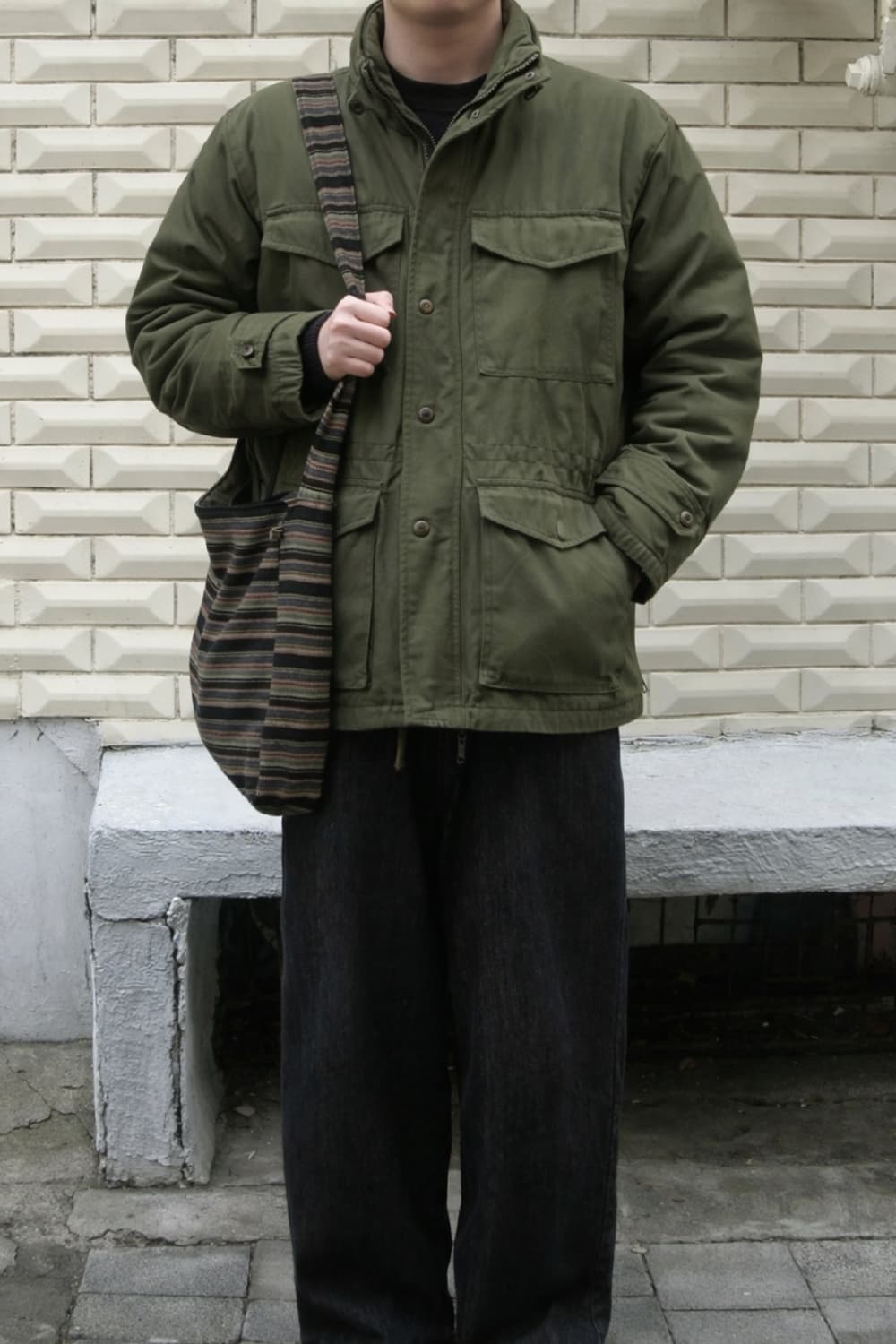 포레스트 스트라이프백 상품이미지6