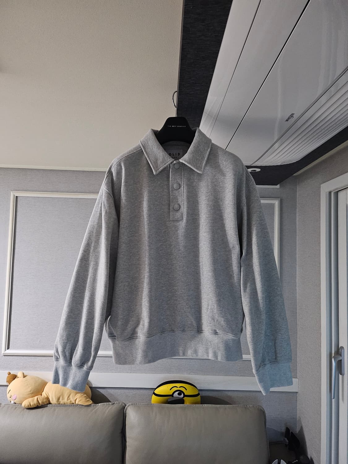 [거의 새것] 솔리드옴므 카라 폴로 니트 스웻 맨투맨 티셔츠 50 상품이미지1