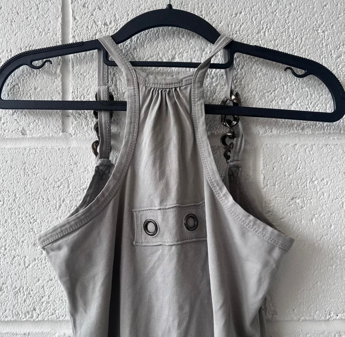 빈티지 그레이 플라워 그래픽 탑 상품이미지8