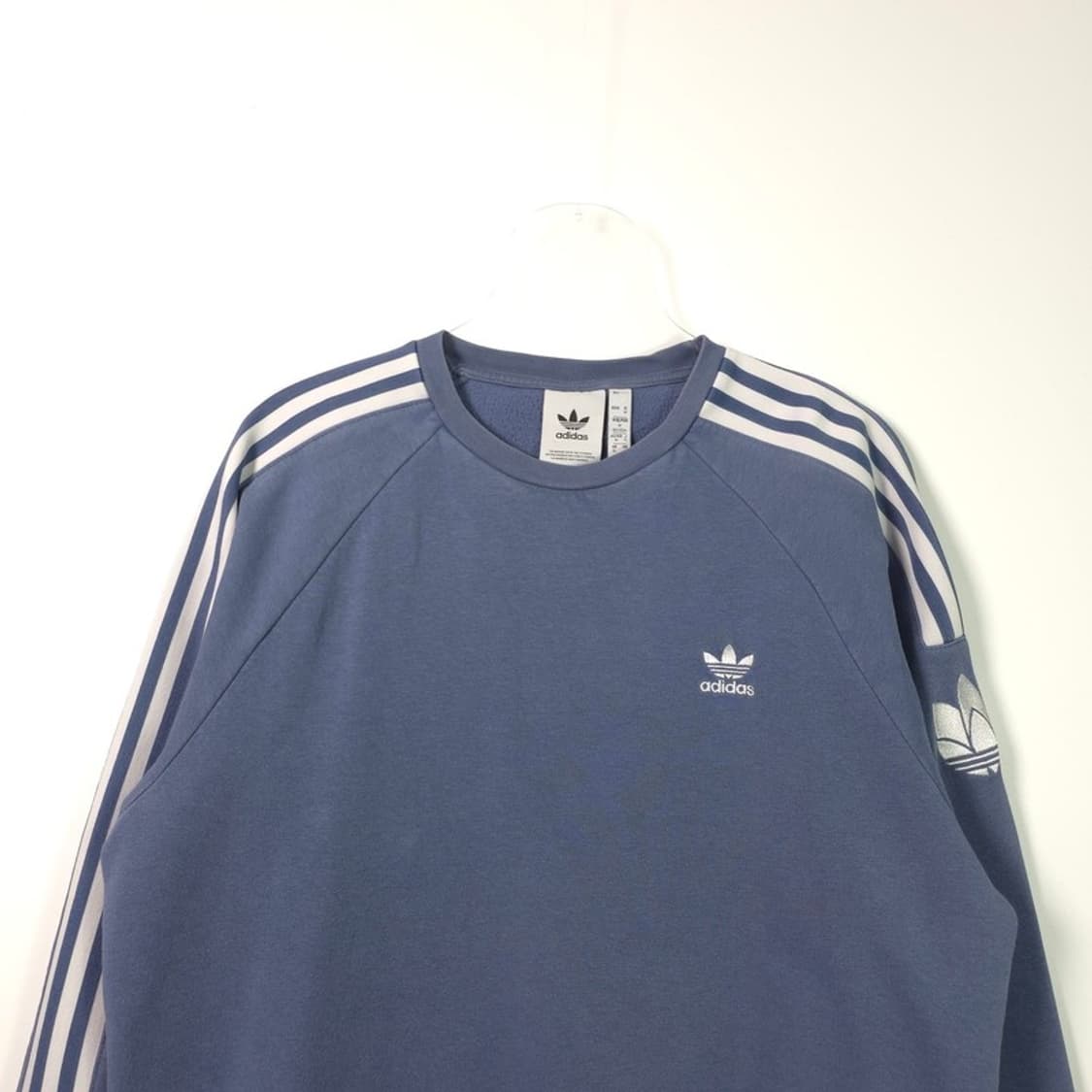 아디다스 오리지널 3D 트레포일 슬리브 로고 맨투맨 XL 상품이미지3