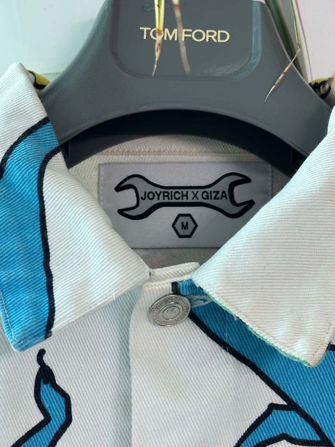 JOYRICH X GIZA 공룡 데님 자켓 M 상품이미지3