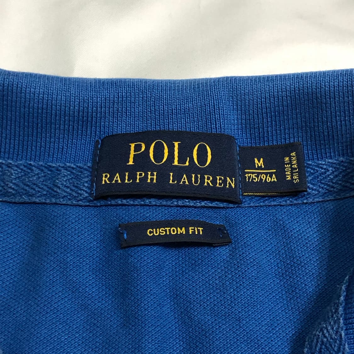 폴로 랄프로렌 더블 빅포니 블루 카라티 상품이미지3