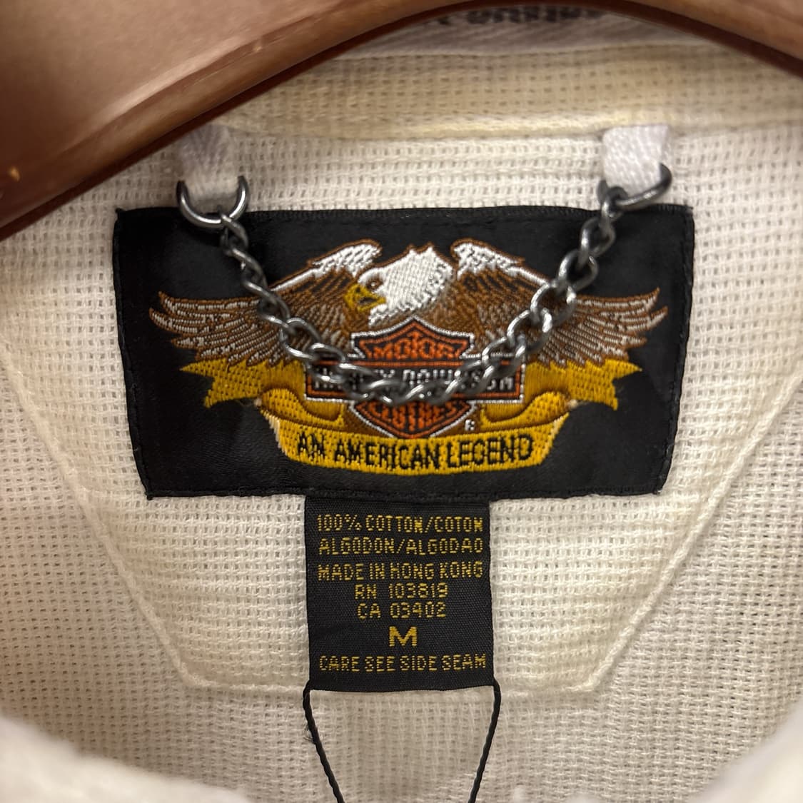 00s 할리데이비슨 쉴드리벳 워크포켓 오픈위브 메쉬셔츠 N1064 상품이미지9