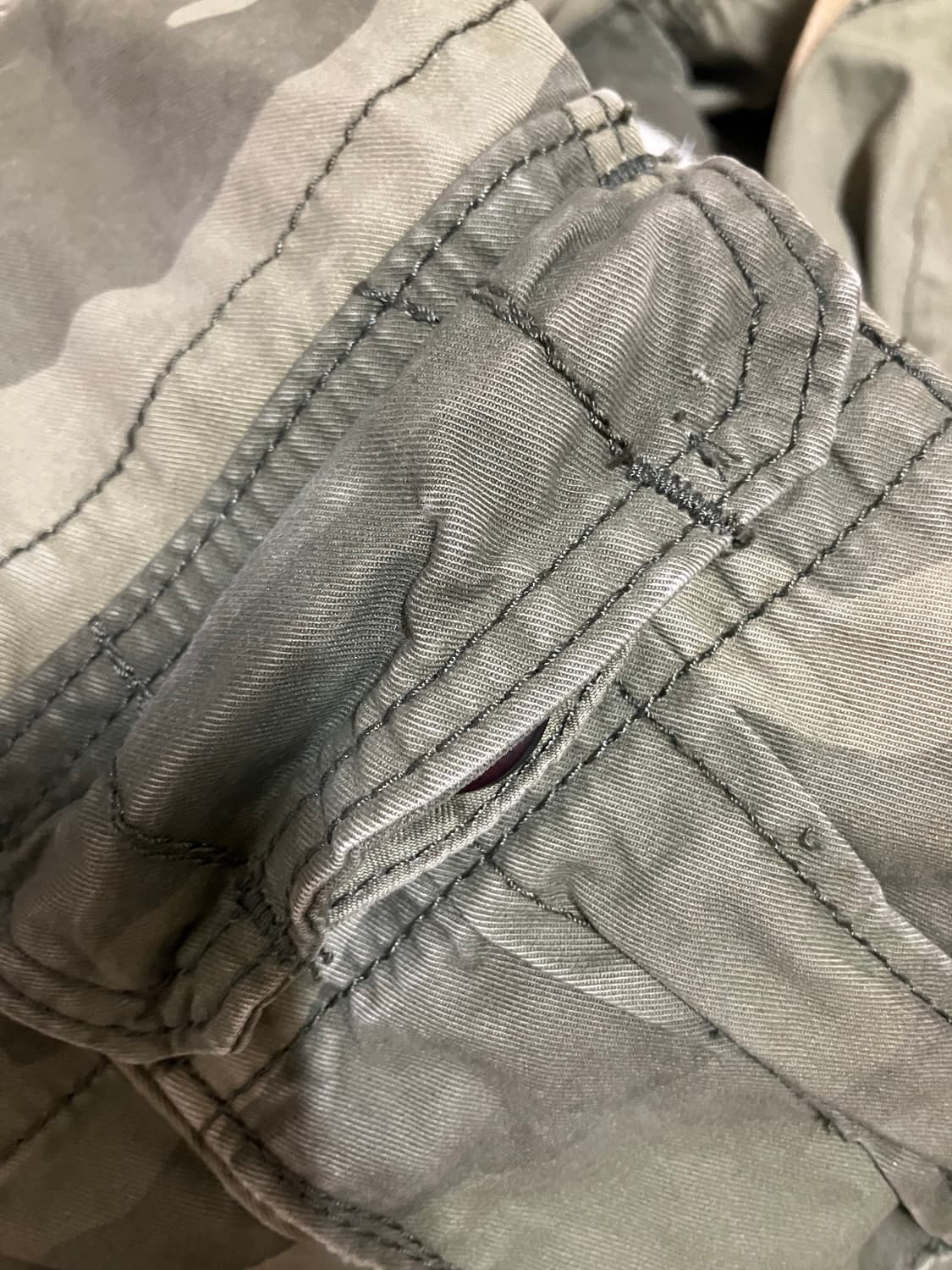 아베크롬비 카모 밀리터리 자켓 S 상품이미지10