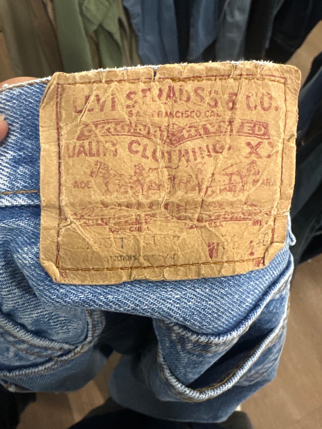 28)80s 리바이스 501 상품이미지7