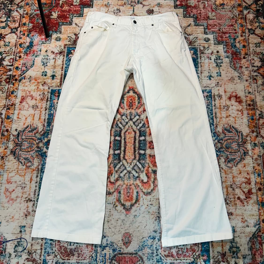 [34] 아르마니 꼴레지오니 컴포트 핏 코튼팬츠 이탈리아 생산 상품이미지1