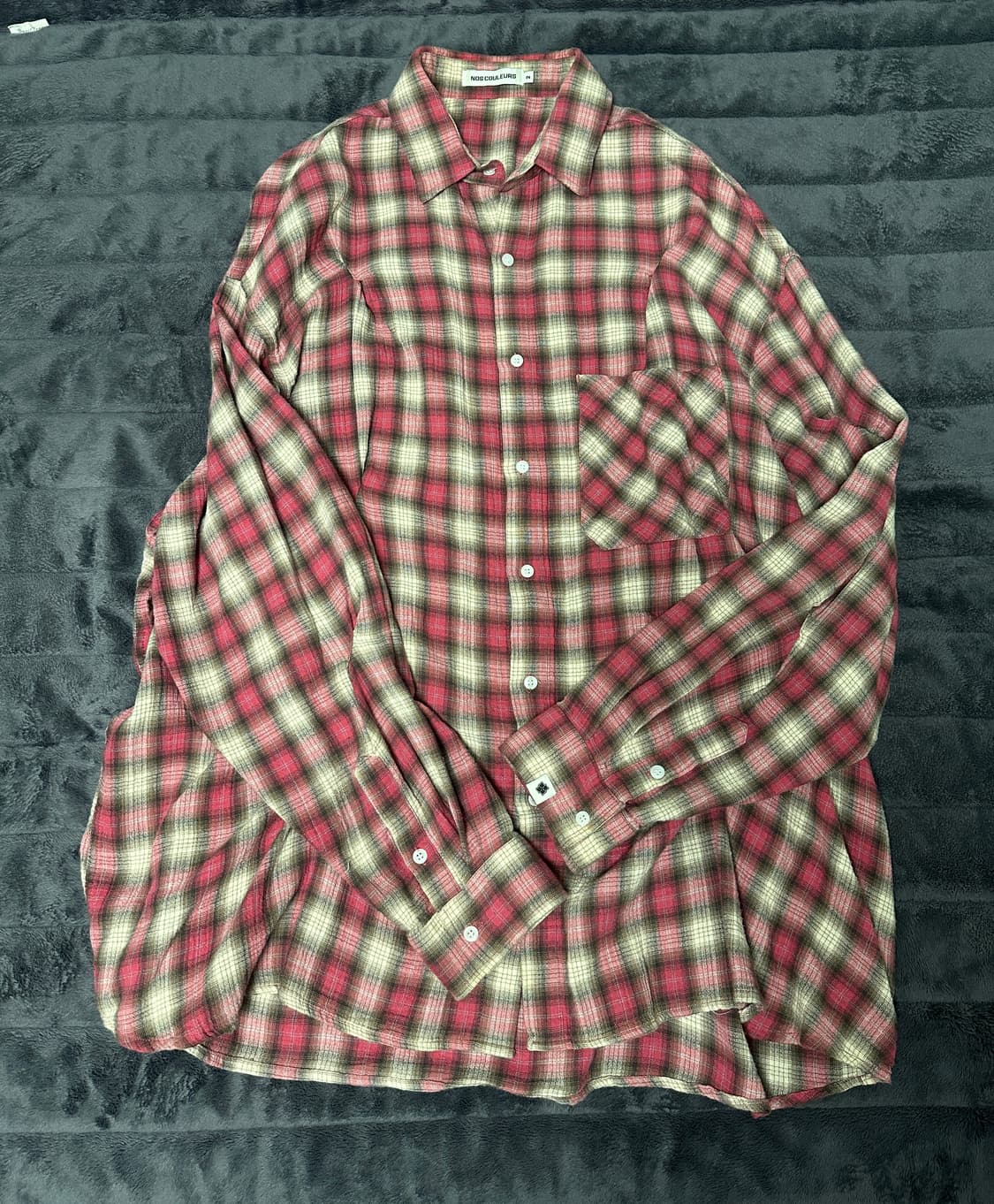 노쿨러스 체크바이트 셔츠 2 상품이미지5